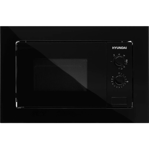 Встраиваемая микроволновая печь Hyundai HBW 2030 BG 800 Вт, черный