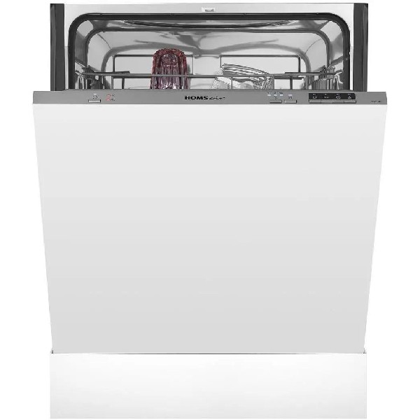Встраиваемая посудомоечная машина HOMSair DW64E полноразмерная, бeлый